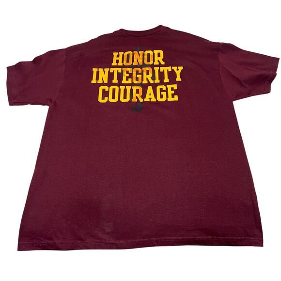 Champion Brand Pat Tillman Football ASU NFL Shirt Size XL HONOR INTEGRITY RARE - Picture 2 of 5